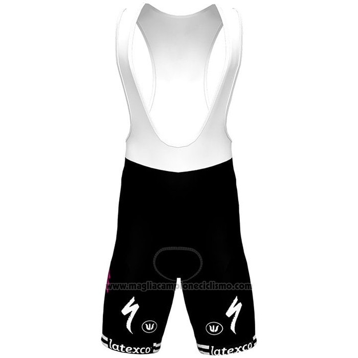 2021 Abbigliamento Ciclismo Deceuninck Quick Step Campione Danimarca Manica Corta e Salopette